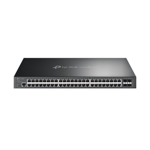 TP-Link Omada SG3452X przełącznik sieciowy Zarządzany L2+ Gigabit Ethernet (10/100/1000) 1U Czarny