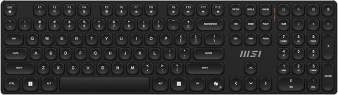 Zestaw klawiatura + mysz MSI Forge K210 Wireless Mouse and Keyboard Combo bezprzewodowe czarne