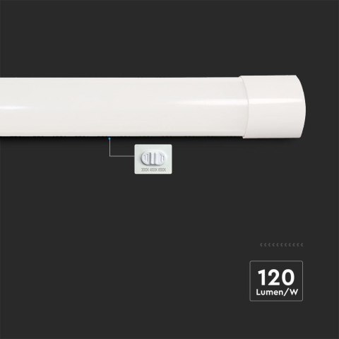 Oprawa V-TAC 50W LED belka liniowa natynkowa 150cm 120Lm/W CCT zmiana barwy VT-8350CCT 3000K-6500K 6000lm 3 lata  