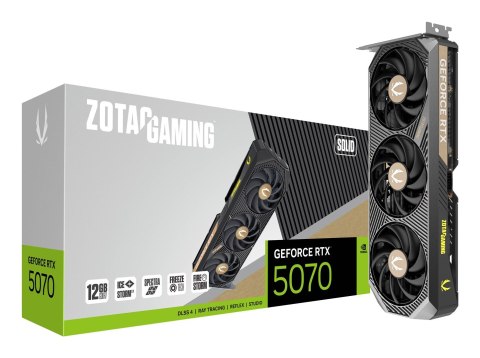 Zotac GAMING GeForce RTX 5070 SOLID NVIDIA 12 GB GDDR7