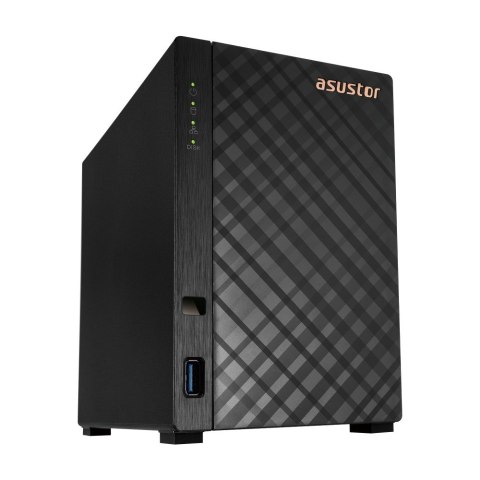 Asustor AS1102TL serwer danych NAS Mini Tower Realtek RTD1619B 1 GB DDR4 0 TB ADM Czarny
