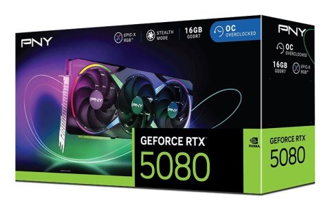 PNY VCG508016TFXXPB1-O karta graficzna NVIDIA GeForce RTX 5080 16 GB GDDR7