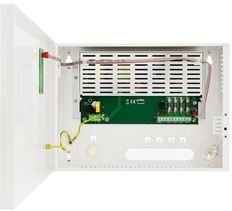 ZASILACZ IMPULSOWY STABILIZOWANY DO 4 KAMER HD Pulsar HPSDC 12V4X1A 12V 4A 4×1A TOPIC