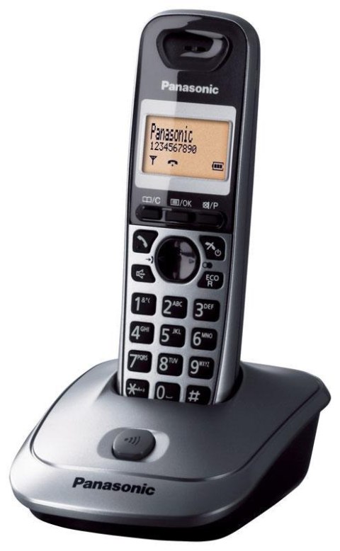 Telefon bezprzewodowy Panasonic KX-TG 2511 Szary