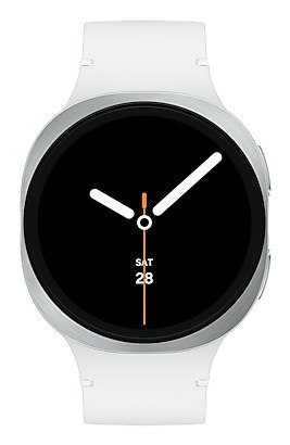 Samsung Galaxy Watch 8 3,81 cm (1.5") AMOLED 44 mm Cyfrowy 480 x 480 px Ekran dotykowy Srebrny Wi-Fi GPS