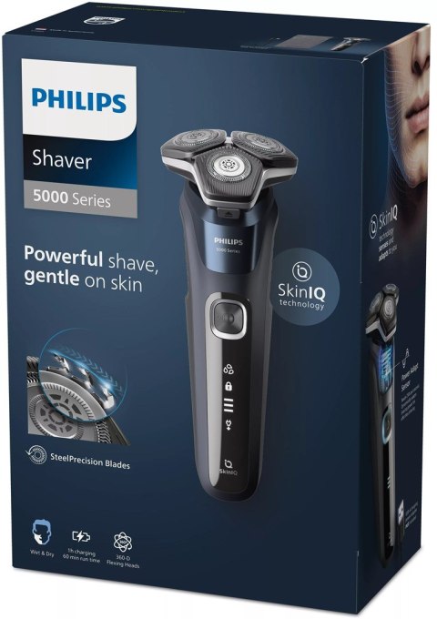 Philips SHAVER Series 5000 Golarka Seria 5000 S5885/10 Golarka elektryczna do golenia na mokro i na sucho