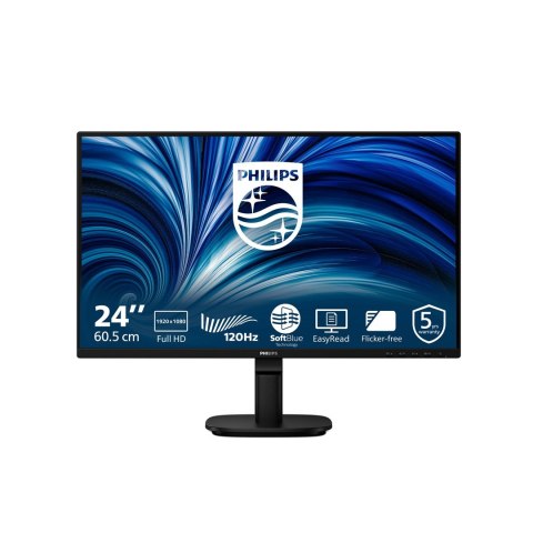 Philips 2000 series 24B2N2200/00 monitor komputerowy 60,5 cm (23.8") 1920 x 1080 px Full HD LCD Czarny