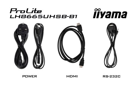 Płaski ekran iiyama LH8665UHSB-B1, 86 cali, 215,9 cm