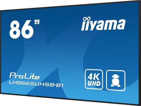 Płaski ekran iiyama LH8665UHSB-B1, 86 cali, 215,9 cm