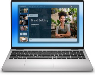 DELL DC16251 Intel Core 7 150U Laptop 40,6 cm (16") Full HD+ 16 GB DDR5-SDRAM 512 GB SSD Wi-Fi 6 (802.11ax) Windows 11 Pro Platy