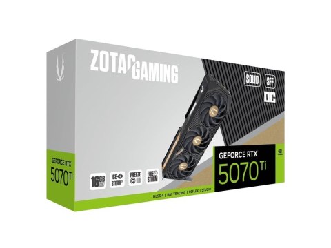 Karta graficzna GeForce RTX 5070 Ti SOLID SFF OC 16GB GDDR7 256bit 3DP/HDMI