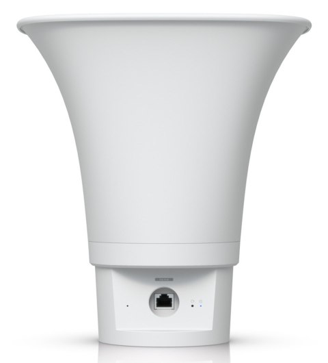Zewnętrzny klakson Ubiquiti PoE 120 dB przeznaczony do pracy w każdych warunkach atmosferycznych