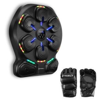 TB13 ELEKTRONICZNA TARCZA BOKSERSKA BLUETOOTH Z MUZYKĄ I RĘKAWICAMI BATERIA 4000mAh HMS