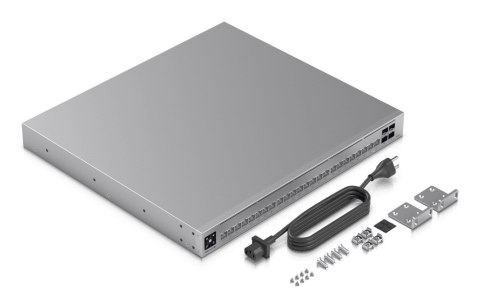 Switch Ubiquiti USW-PRO-HD-24-POE-EU Etherlighting, 2x 10GbE PoE++, 22x 2.5GbE PoE++, 4x 10G SFP+
