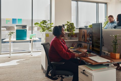 HP Poly Zestaw słuchawkowy stereo Poly Blackwire 3325 USB-C z certyfikatem Microsoft Teams + wtyczka 3,5 mm + przejściówka USB-C
