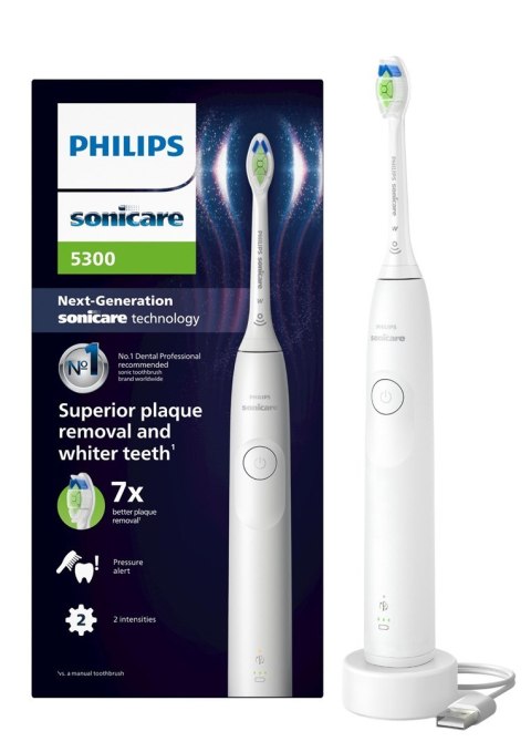 Philips 5300 series Series 5300 HX7108/01 Soniczna szczoteczka do zębów