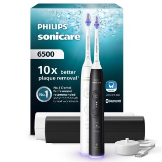 Philips HX7419/01 szczoteczka elektryczna Dorosły Soniczna szczoteczka do zębów Czarny, Biały