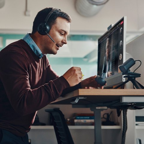 Słuchawki Poly Voyager Focus 2 z certyfikatem Microsoft Teams USB-C-C Headset + USB-C/A Adapter 9T9J4AA#AC3