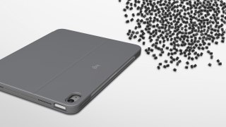 Logitech Combo Touch do iPada Air (M2/M3), iPad Air (5. generacji) - SZARY - AMERYKAŃSKI