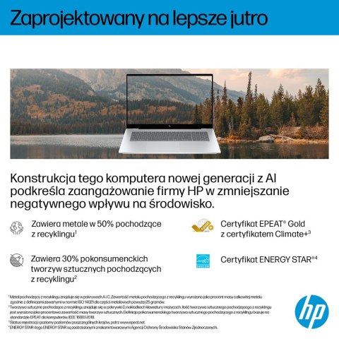 HP OmniBook 7 17-DC0073CL Ultra 7 258V 17.3"FHD Touch 32GB SSD1TB BT BLKB GeForce RTX 4050 6GB Win11 Silver (REPACK) 2Y