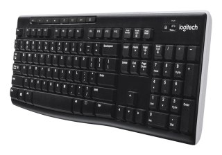 Klawiatura Logitech K270 (bezprzewodowa czarny USB) US