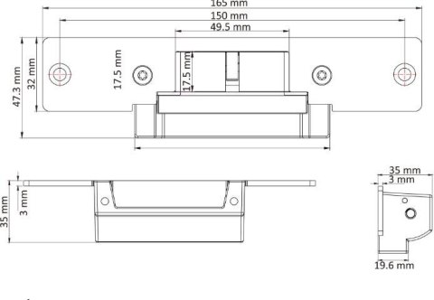 UCHWYT HIKVISION DS-K4G100(O-STD)