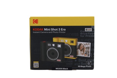 KODAK MINI SHOT 3 ERA Black MS300B Sofortbildkamera