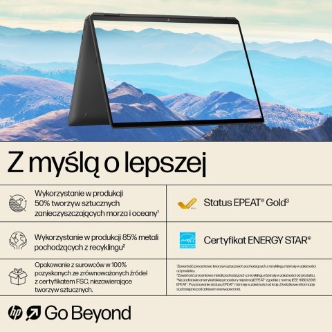 HP Spectre x360 16-aa0233nw Ultra 7 155H 16" 2.8K Touch OLED 120Hz AG 16GB DDR5 6400 SSD1TB RTX 4050_6GB Cam 9MP 83Wh W11Pro 2Y