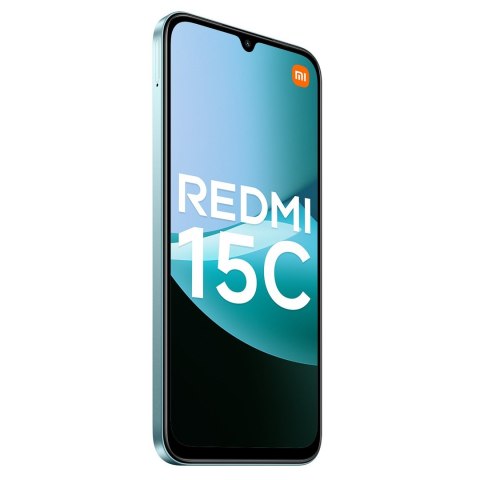 Xiaomi Redmi 15C 4G Miętowa zieleń 6,9" Wyświetlacz LCD IPS 720 x 1600 pikseli Mediatek Wewnętrzna pamięć RAM 4 GB 256 GB Dwie k