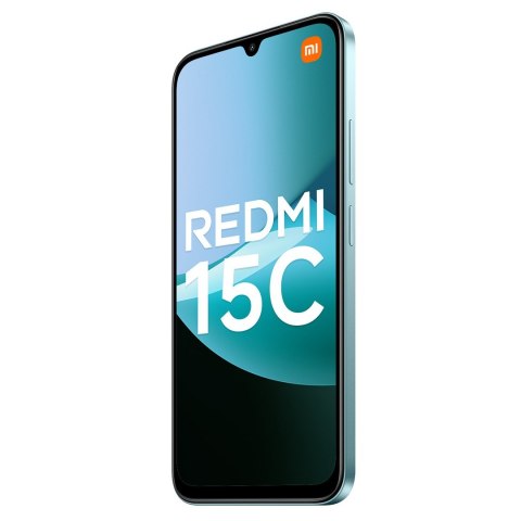 Xiaomi Redmi 15C 4G Miętowa zieleń 6,9" Wyświetlacz LCD IPS 720 x 1600 pikseli Mediatek Wewnętrzna pamięć RAM 4 GB 256 GB Dwie k