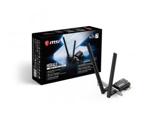 Karta sieciowa Herald BE6500 WiFi 7 PCIe