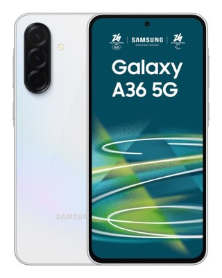 Samsung Galaxy A36 17 cm (6.7") Dual SIM Android 15 5G USB Type-C 8 GB 256 GB 5000 mAh Biały