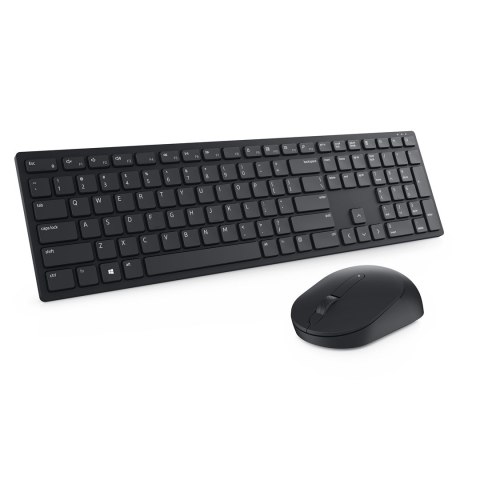 Dell Pro KM5221W - zestaw klawiatury i myszy QWERTZ - Niemiecki - czarny