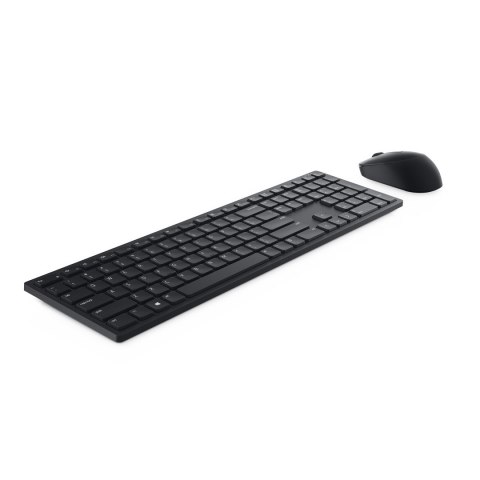 Dell Pro KM5221W - zestaw klawiatury i myszy QWERTZ - Niemiecki - czarny