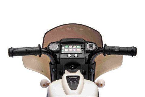 Pojazd Chopper INDIAN Biały