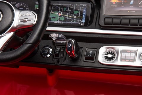 Pojazd Mercedes Benz G63 AMG XXL MP4 Czerwony